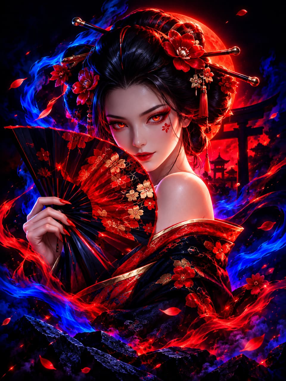 ภาพเกม PG Geisha S Revenge ที่ออกแบบใหม่สำหรับ sawan365 - สวรรค์365